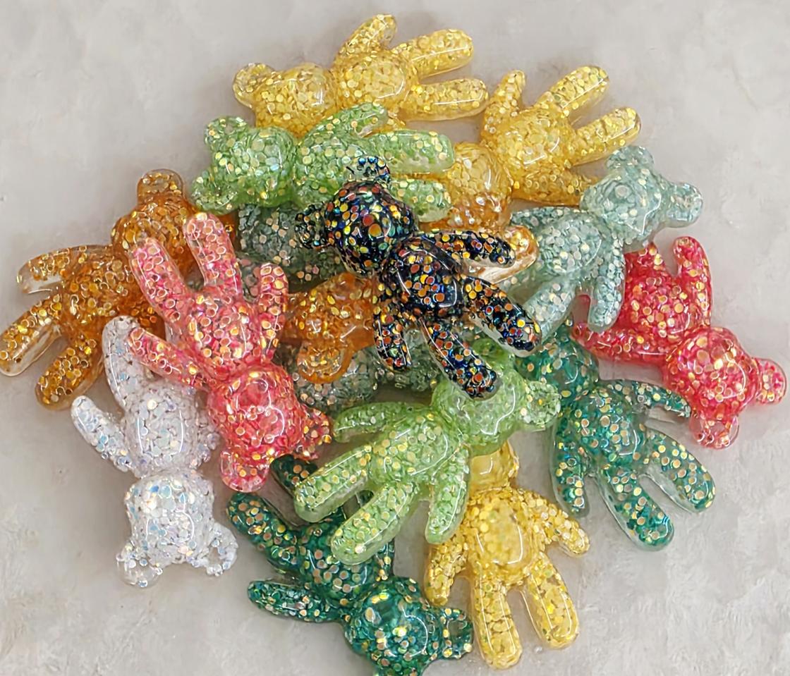 파츠 빅 글리터 베어브릭 8색 16개 일괄