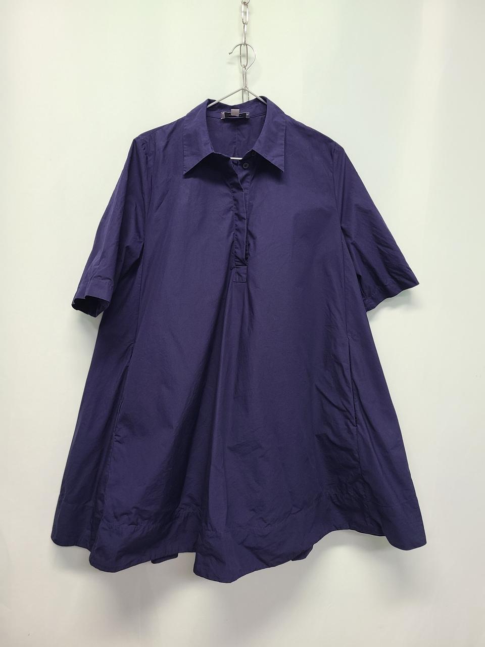 코스 반팔 코튼 롱셔츠 원피스 32