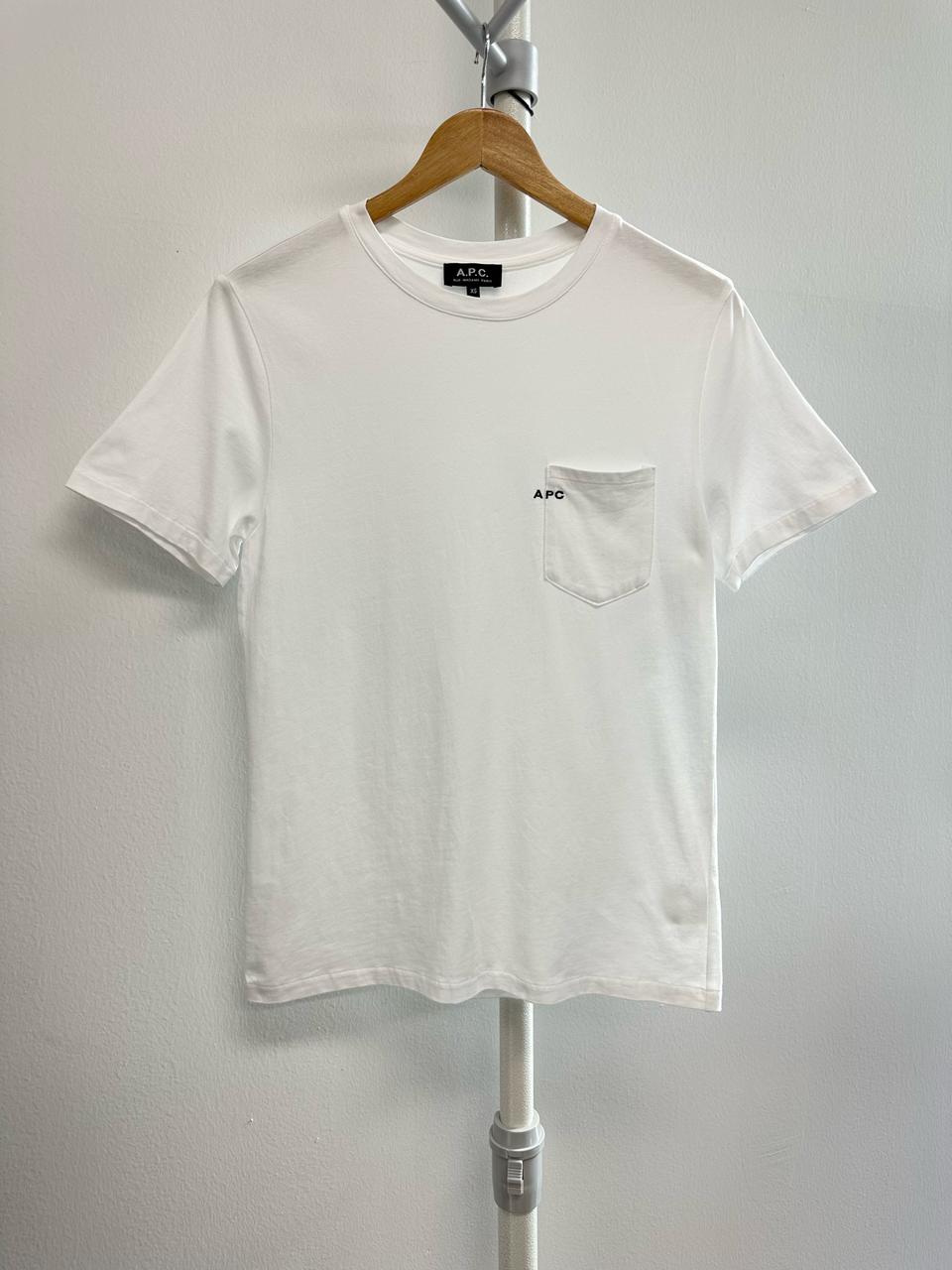 아페쎄 일본판 자수로고 포켓 티셔츠
