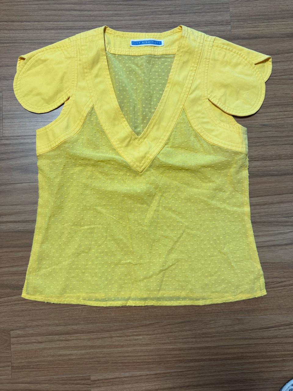 프랑스구매 엘리 키시모토 ELEY KISHIMOTO 옐로우 면탑