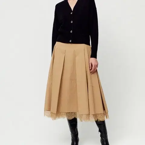 하루추가세일 땡세일 고퀄리티 명품스타일 베르 레이스 레이어드스커트