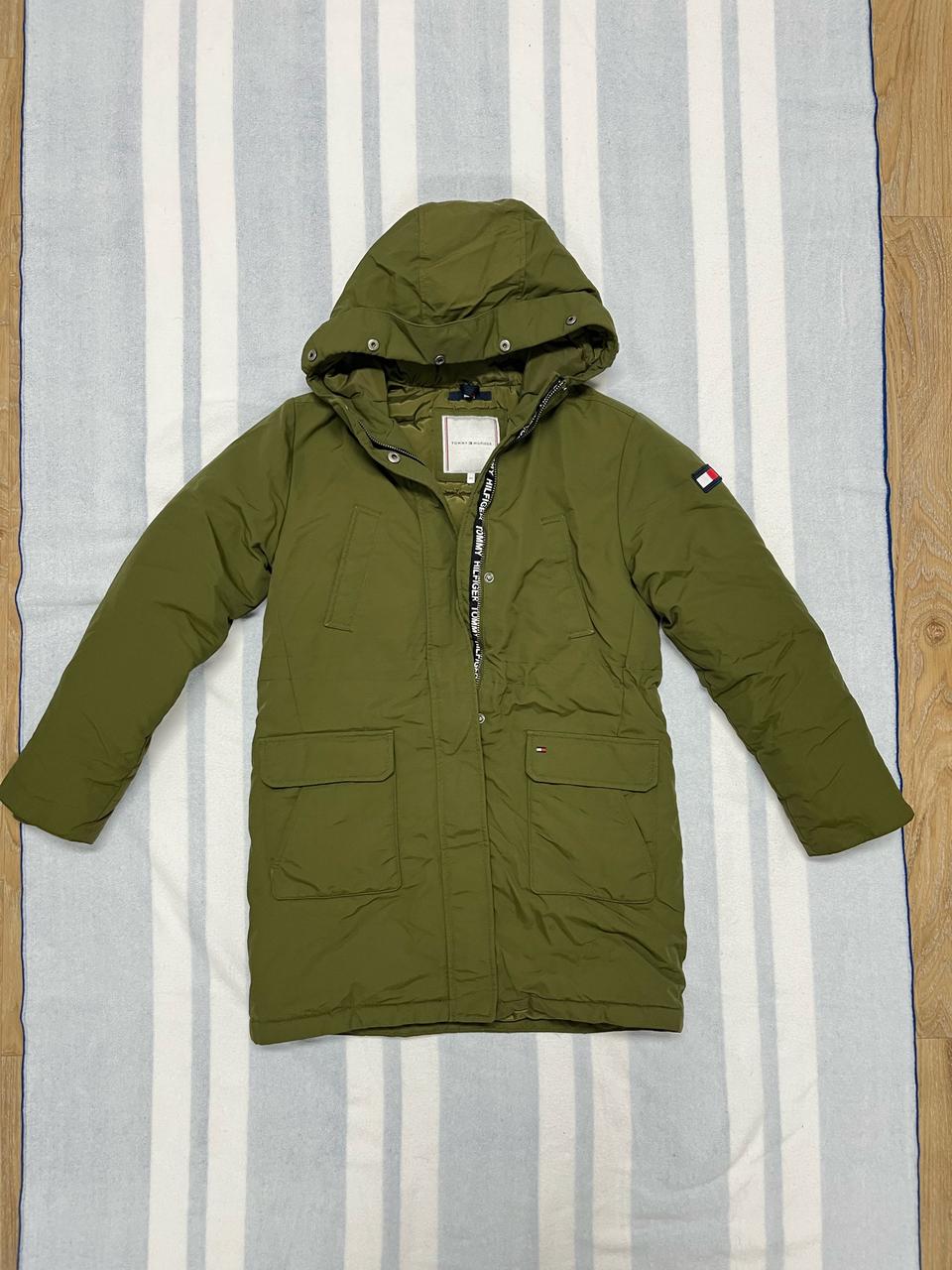 타미힐피거 카키 패딩 152