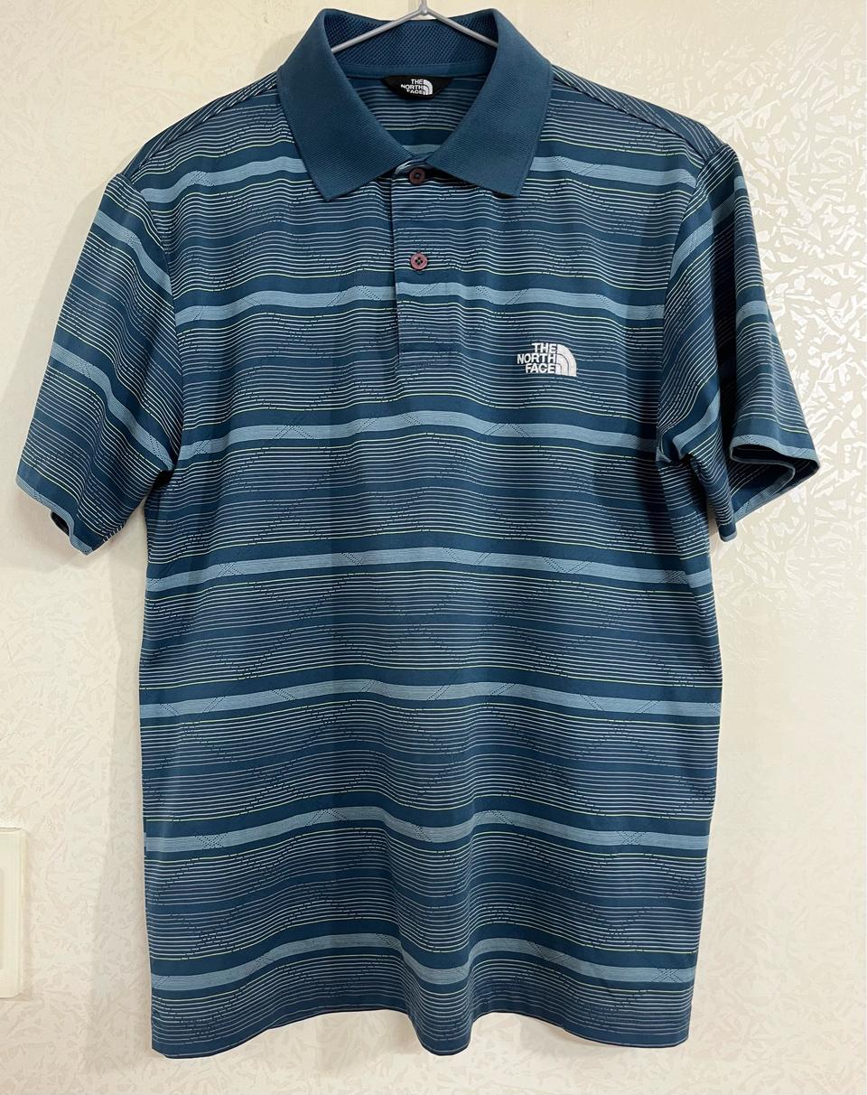 상태좋음! 노스페이스 스트라이프 반팔티셔츠