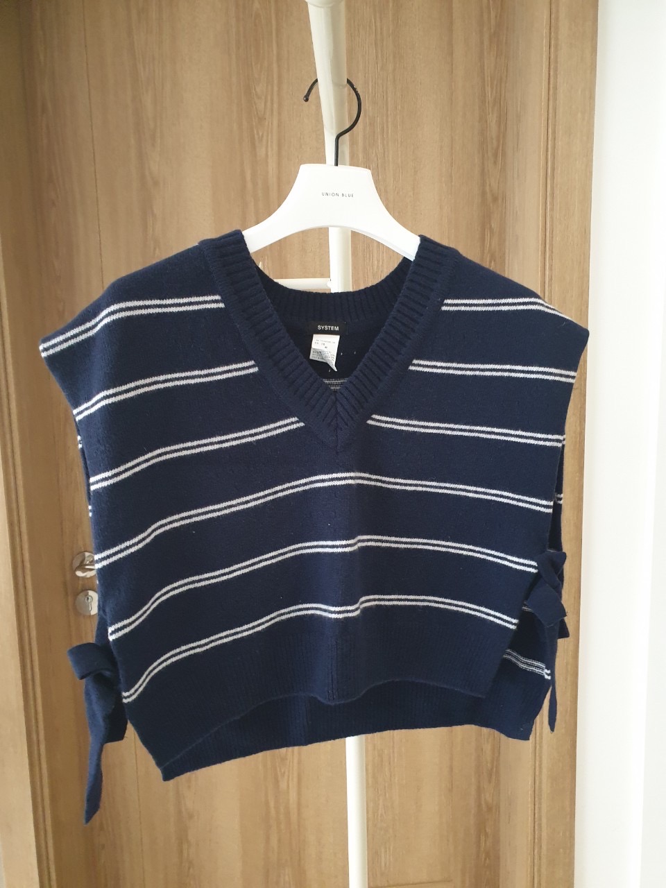 한섬 시스템 여성 니트 베스트