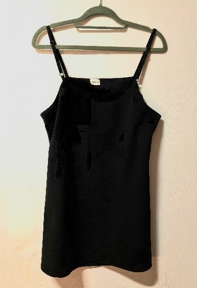 elsso 블랙 나시 원피스