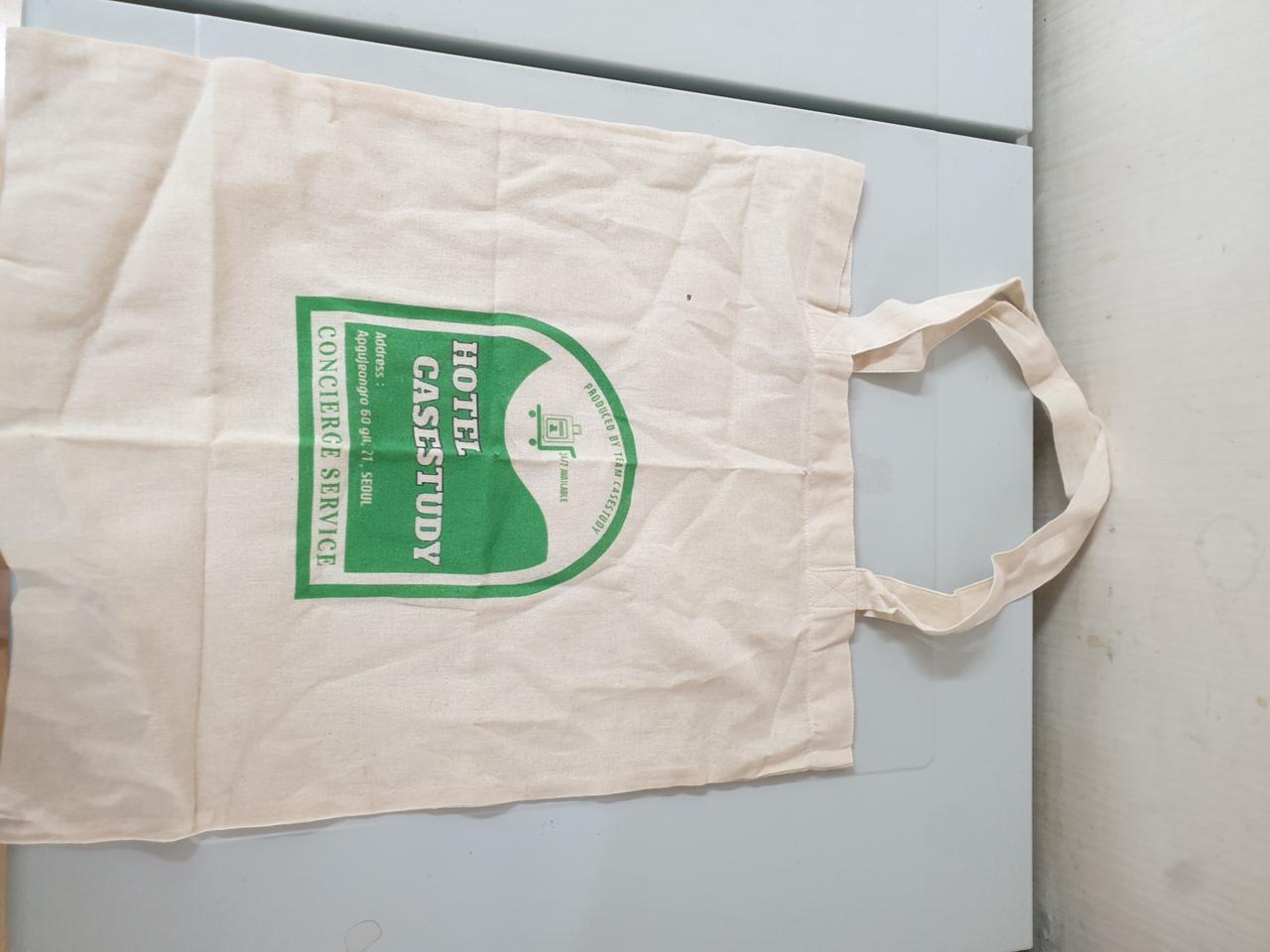 새것 에코백 에코가방 보조가방