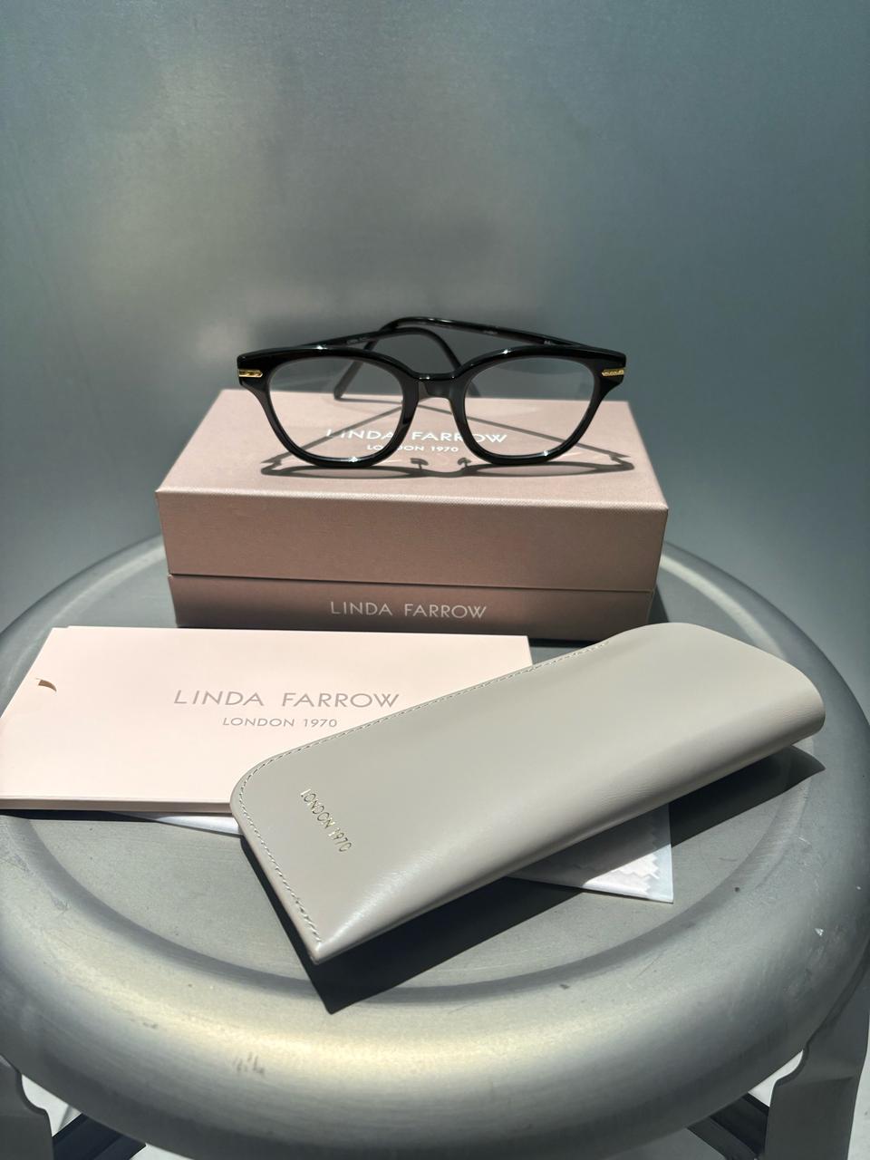 LINDA FARROW 린다페로우 안경/ 뿔테안경 리니아 블랙