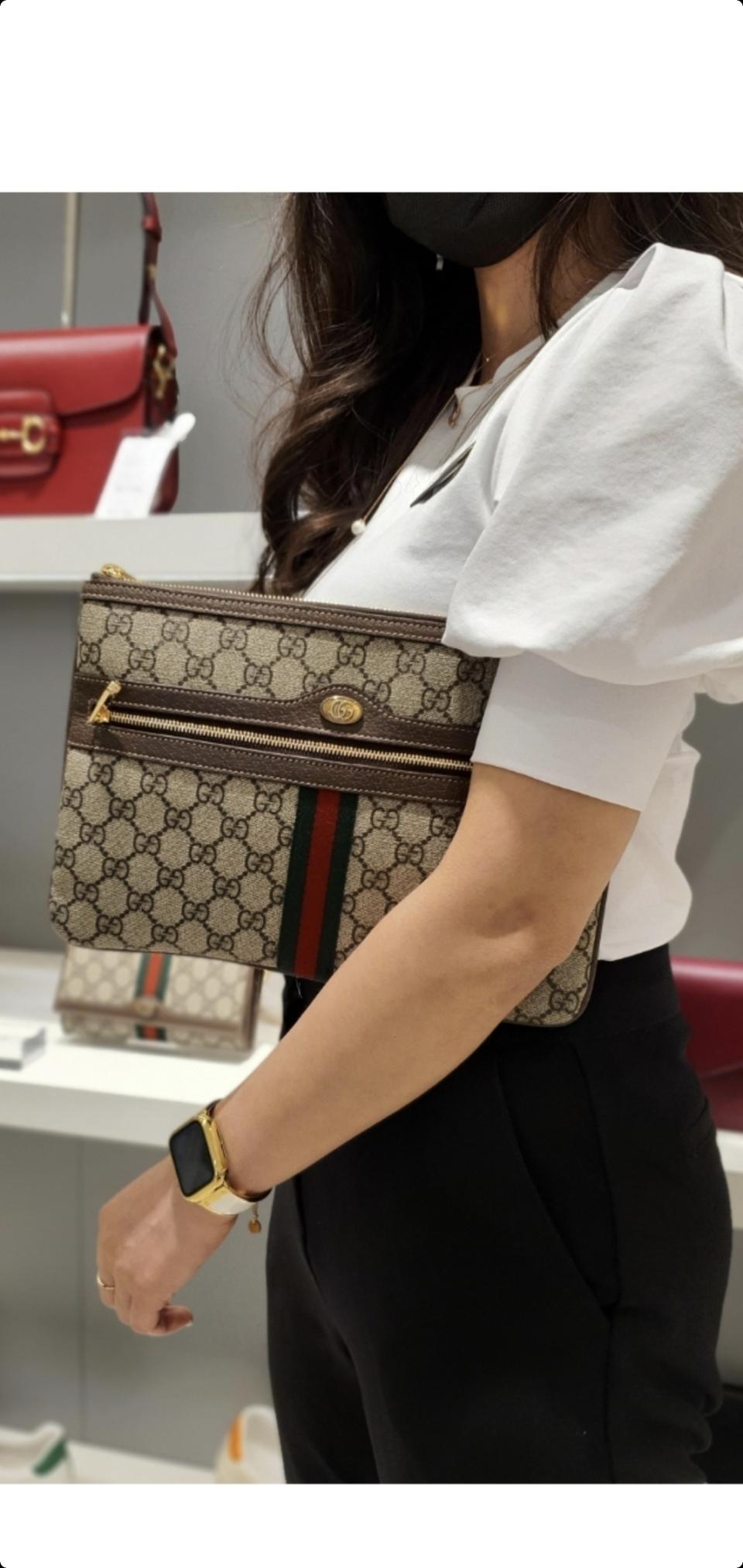 구찌 오피디아 클러치/클러치백 새상품급 정품(감정O)