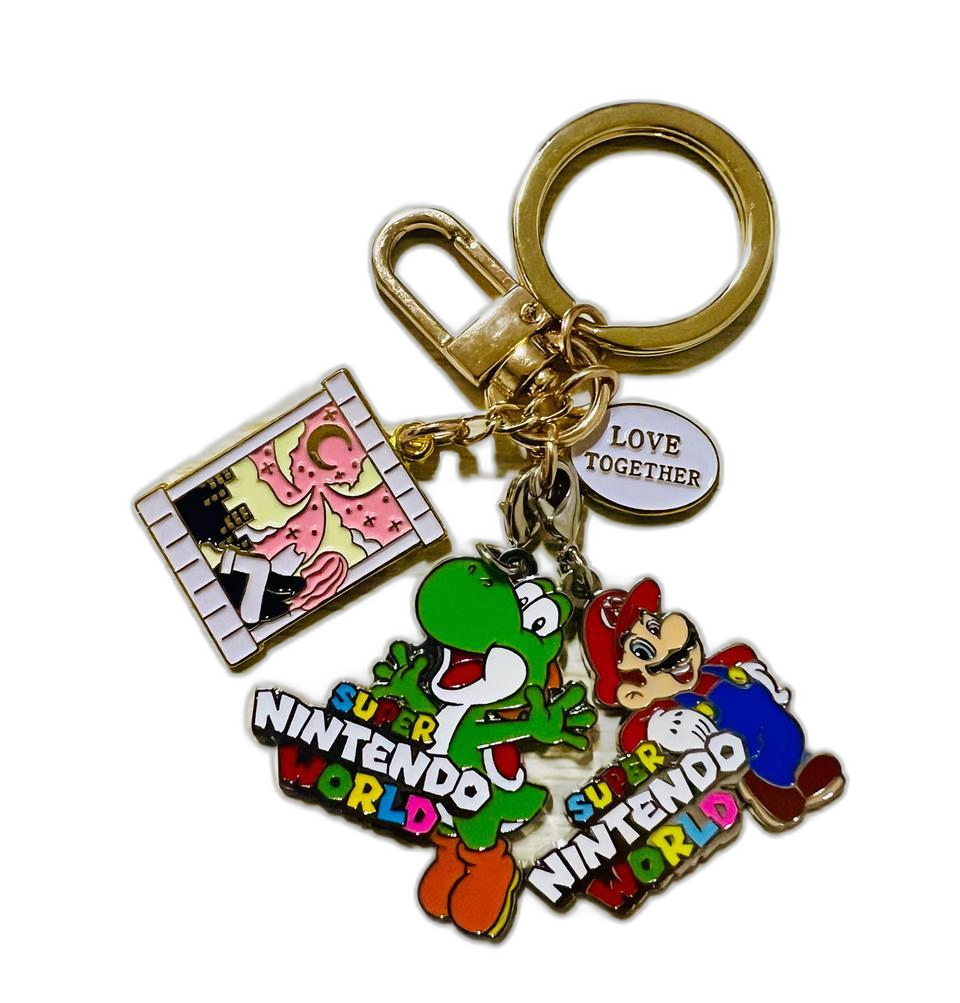 [개봉] Super Nintendo World 멀티 참 키링