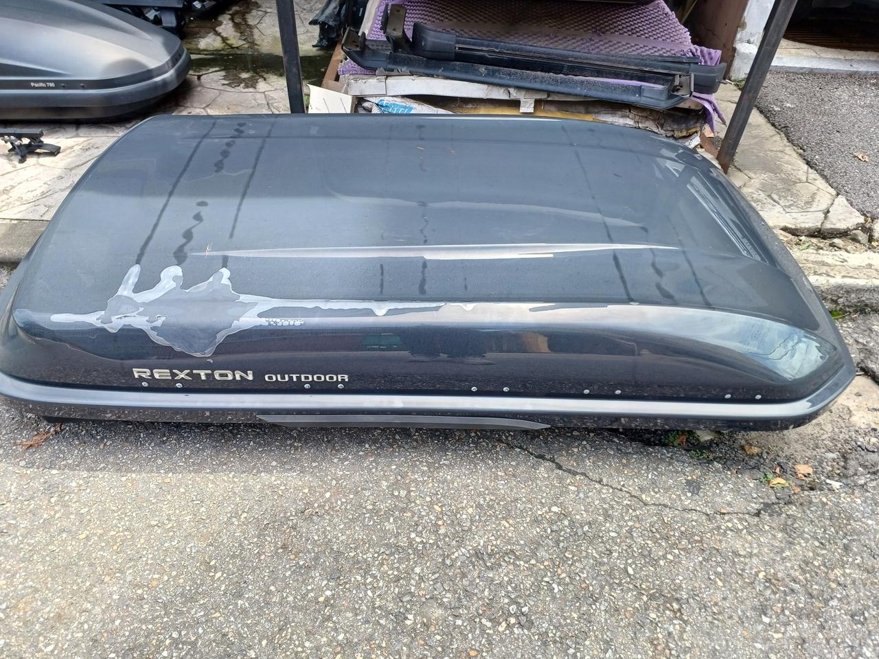 구형 렉스턴 코토 일체형루프박스 중고