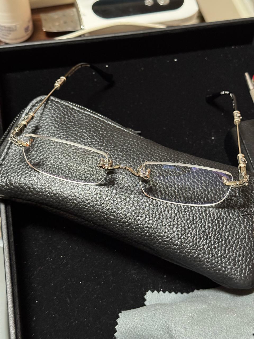 크롬하츠 필스3 무테 안경