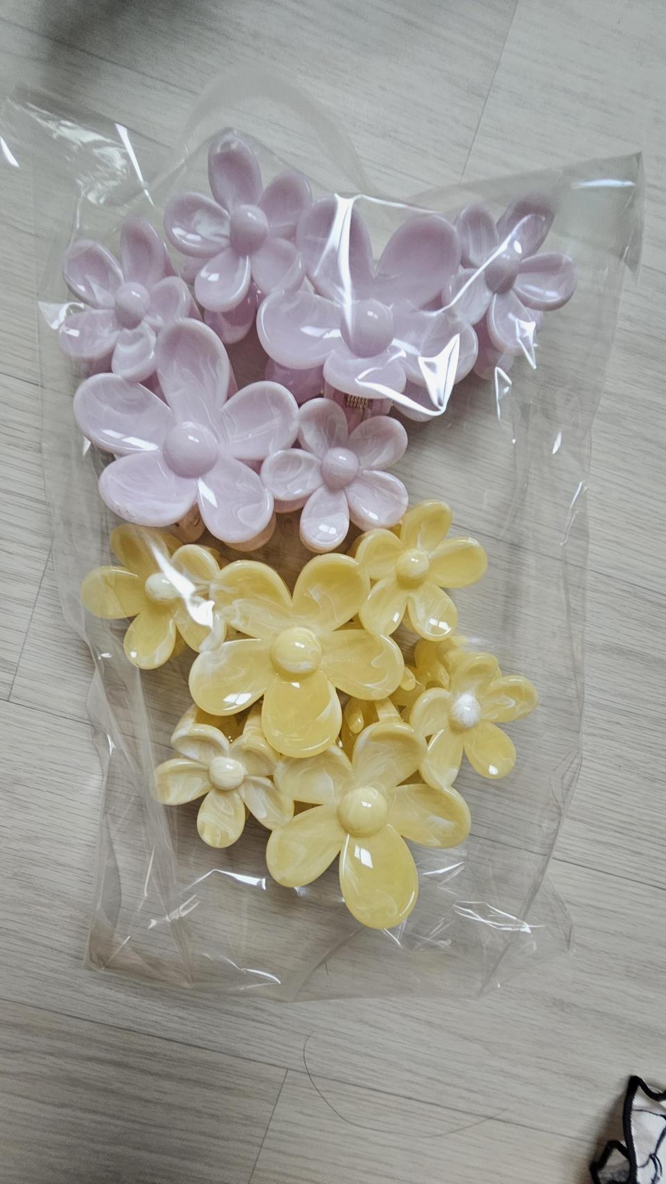 머리 집게핀 곱창끈