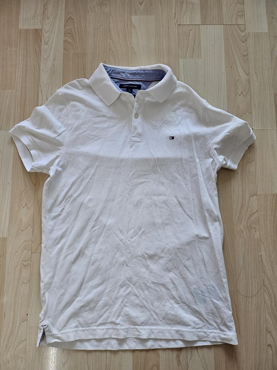 타미힐피거 흰색 폴로티 M