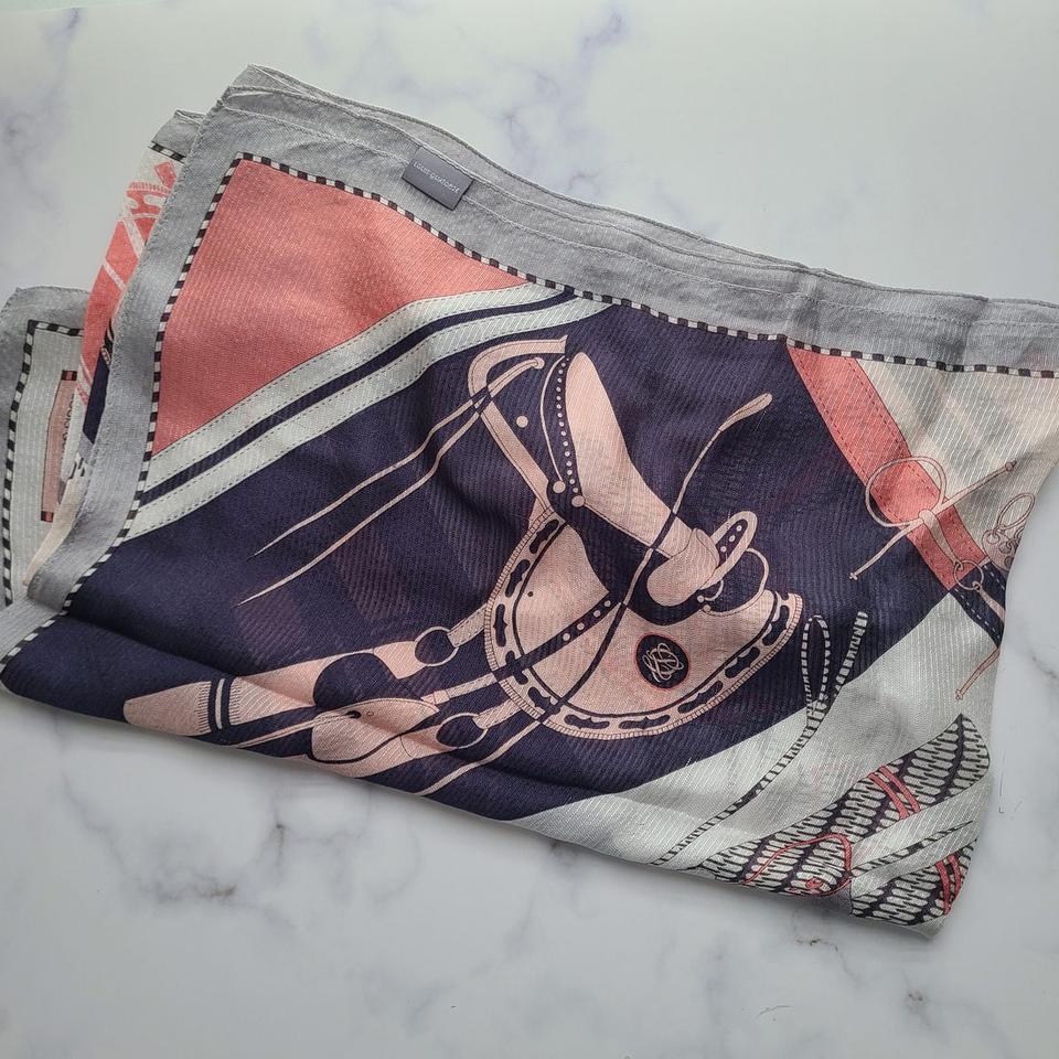 루이까또즈 실크 스카프 c14775