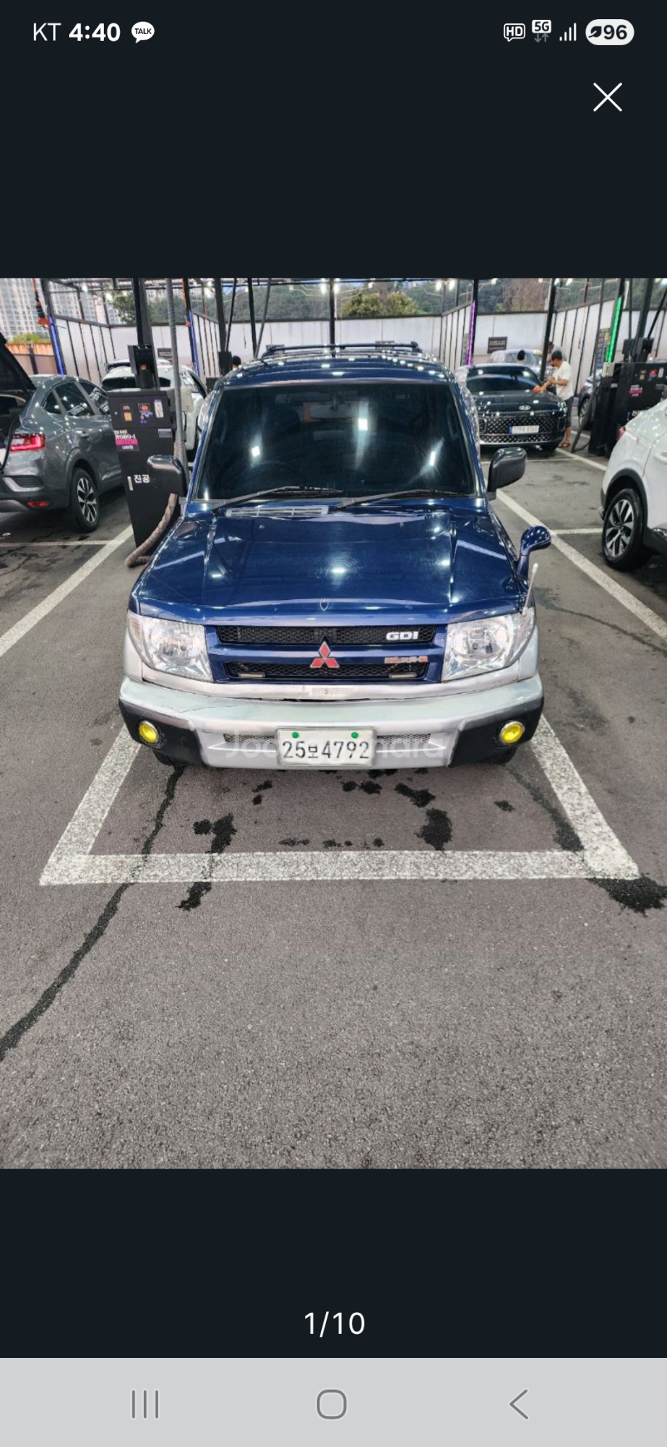 미쓰비시 파제로이오 랠리카 팝니다