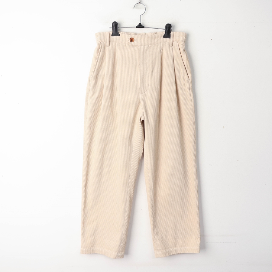 F/스튜디오톰보이 코듀로이 백이밴드팬츠