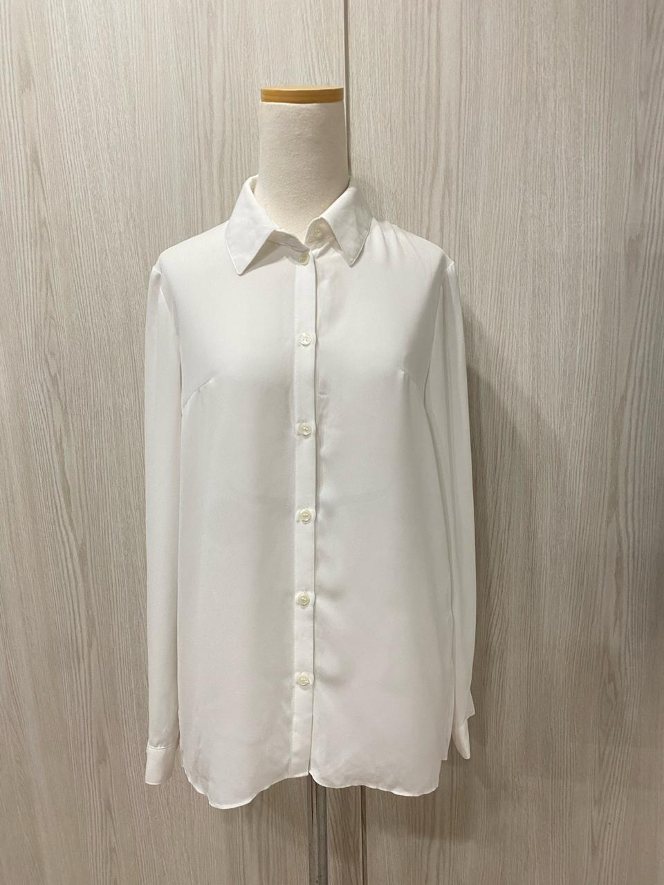 55사이즈 플라스틱 아일랜드 아코디언 블라우스