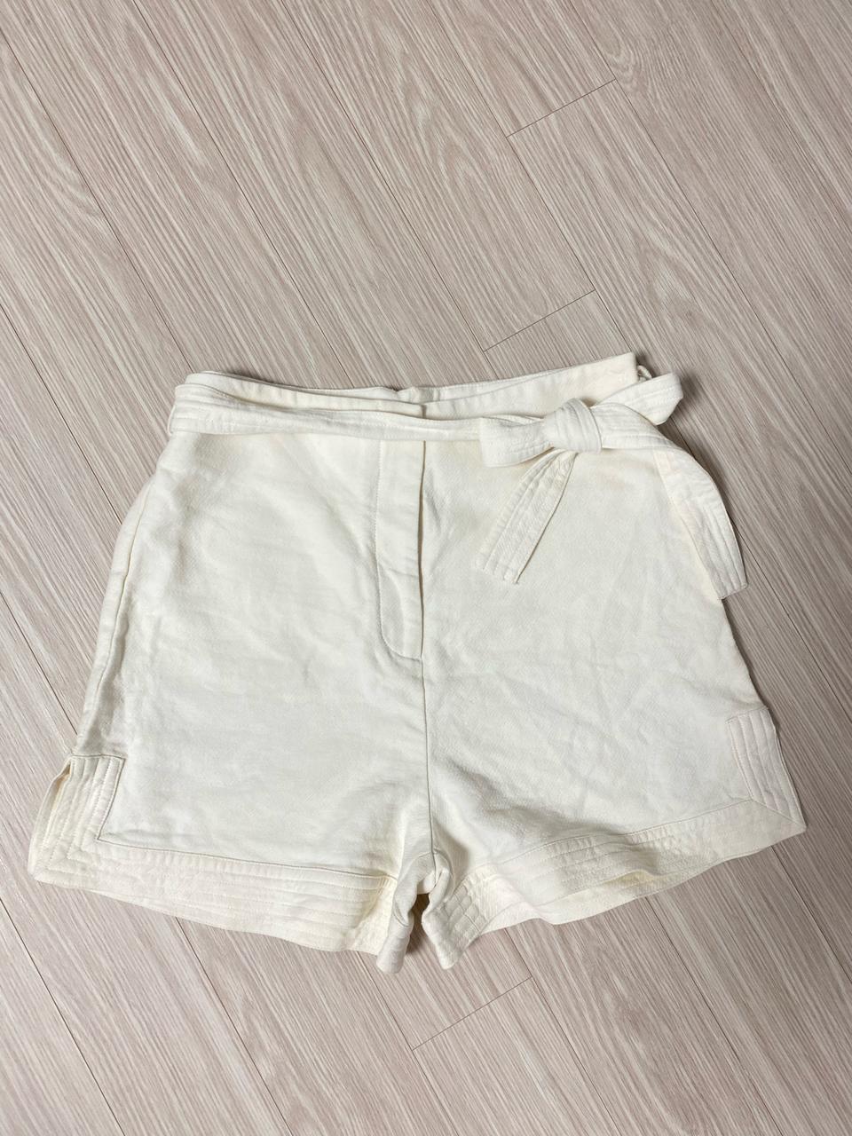 36사이즈 아이보리 앤아더스토리즈 옆트임 바지