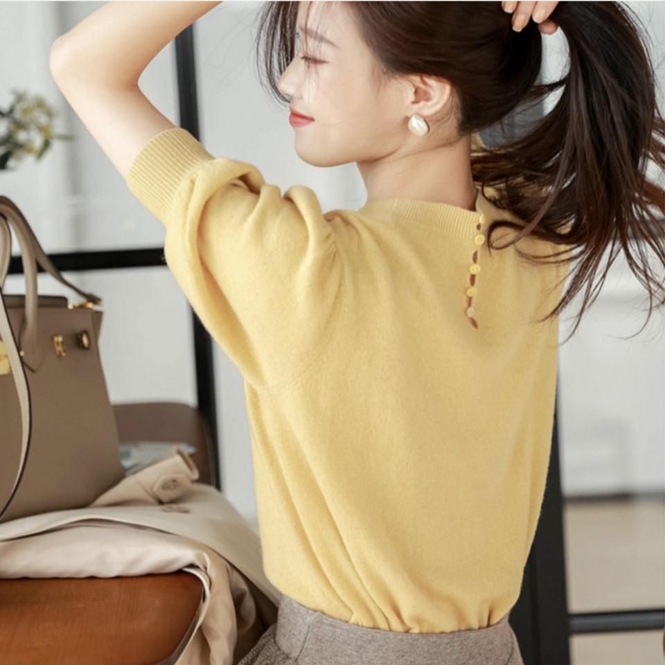 반팔니트 3컬러