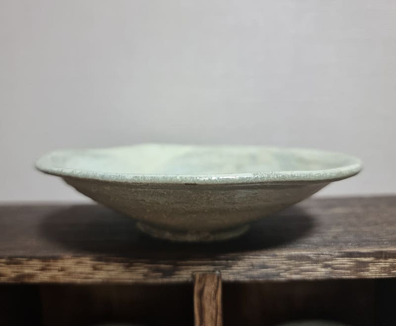 고미술품 조선시대 초기 분청사기 귀얄 웅천 평다완(골동품 대구)