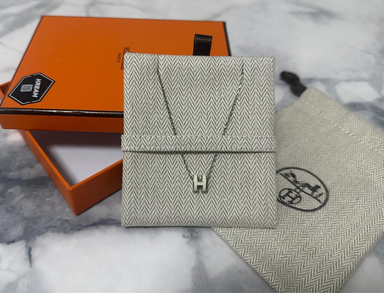 [F] 에르메스 팝아슈 미니 팔라듐 블랑 (새상품급)