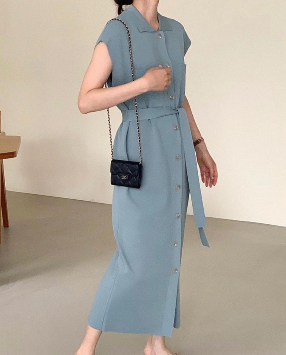 보웬 BOWEN 밀라노 니트 롱원피스