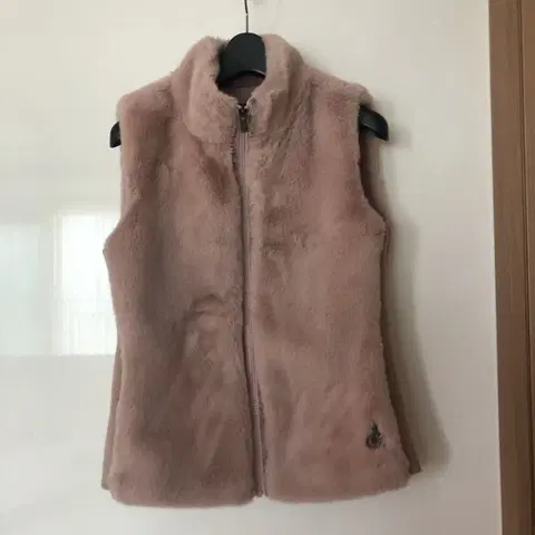 빈폴 골프 여성 레이디스 방풍 에코퍼 페이크퍼 베스트 조끼