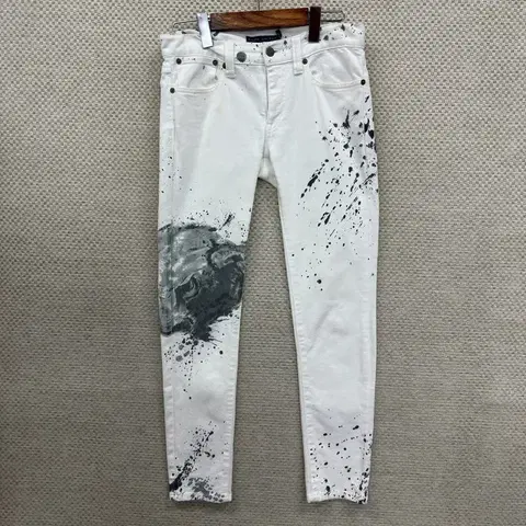 만원샵 폴로 랄프로렌 페인트 프린팅 스판 팬츠 29인치 M04418