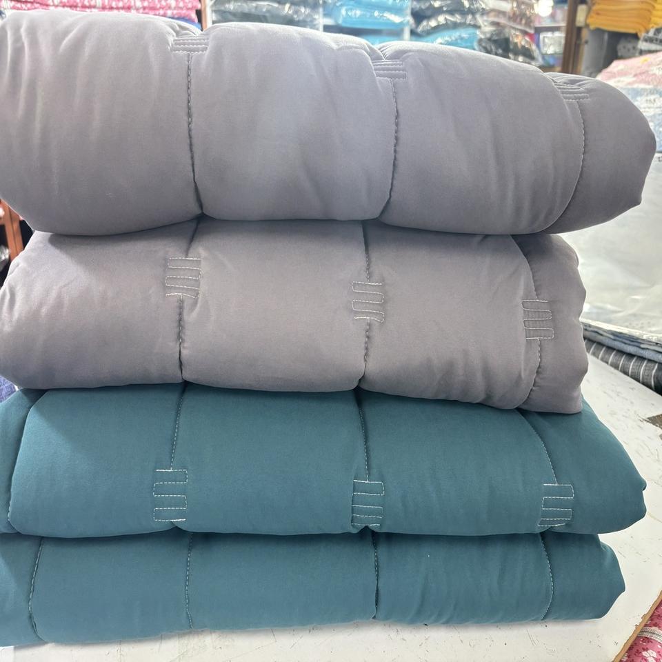 <그레이,그린> 150X200(cm) 싱글국내산 무지 새미 싱글양면이불