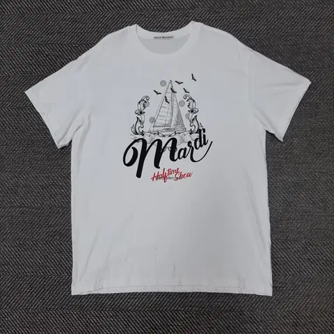 a4 마르디메크르디 반팔 티셔츠