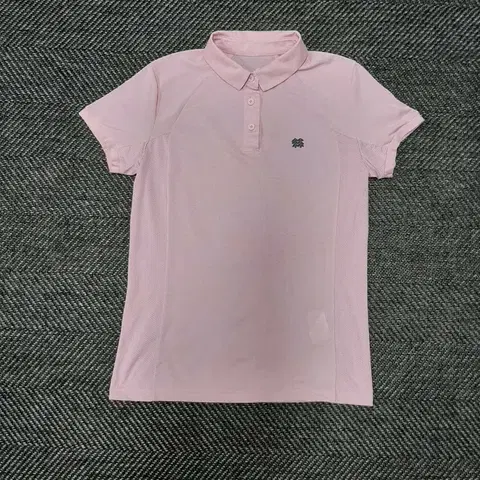 a8 코오롱스포츠 핑크색 반팔 폴로 셔츠