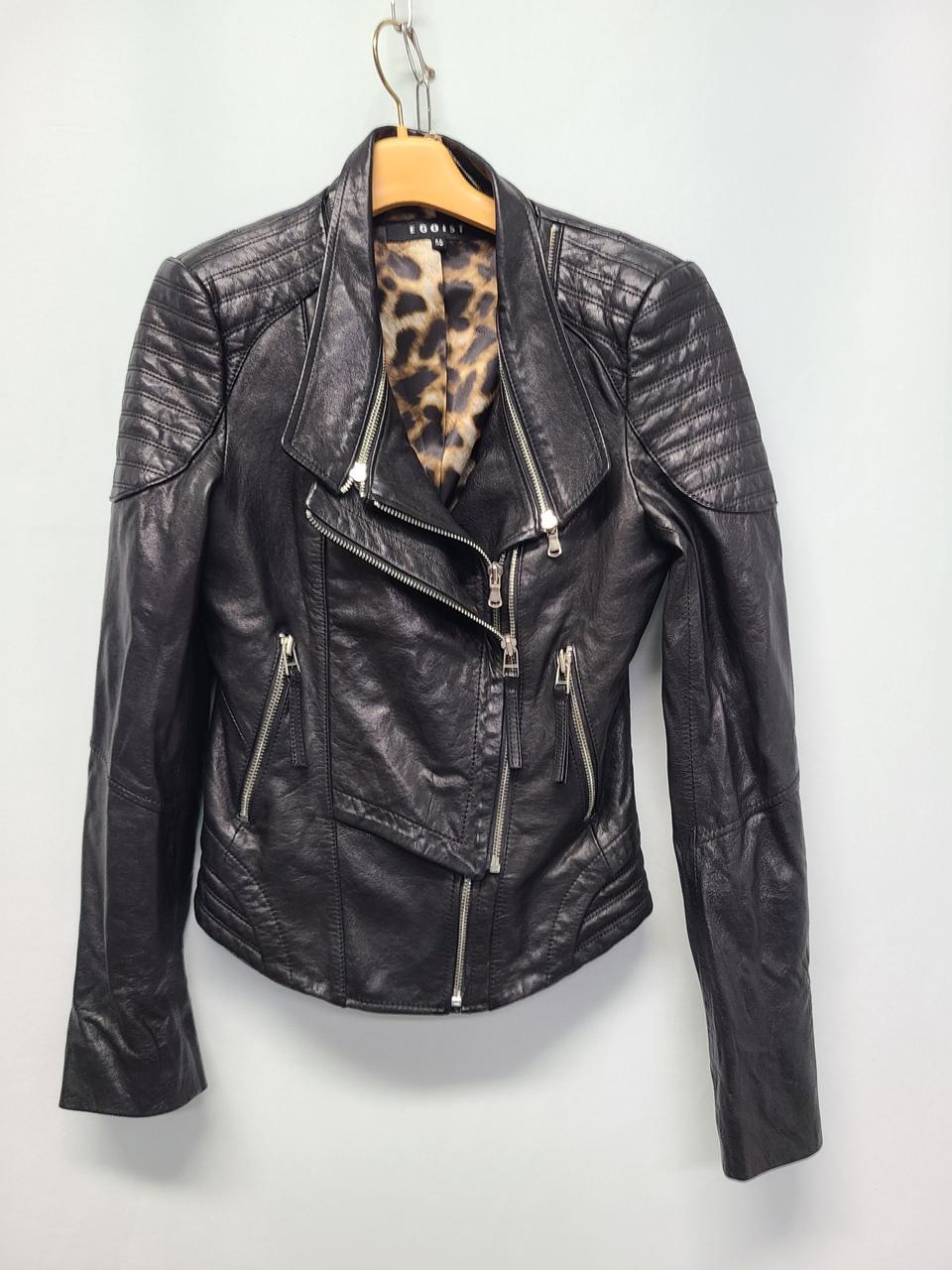 에고이스트 양가죽 자켓 블랙 55