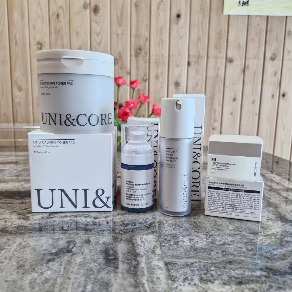 유니앤코어 기초화장품 4종세트
