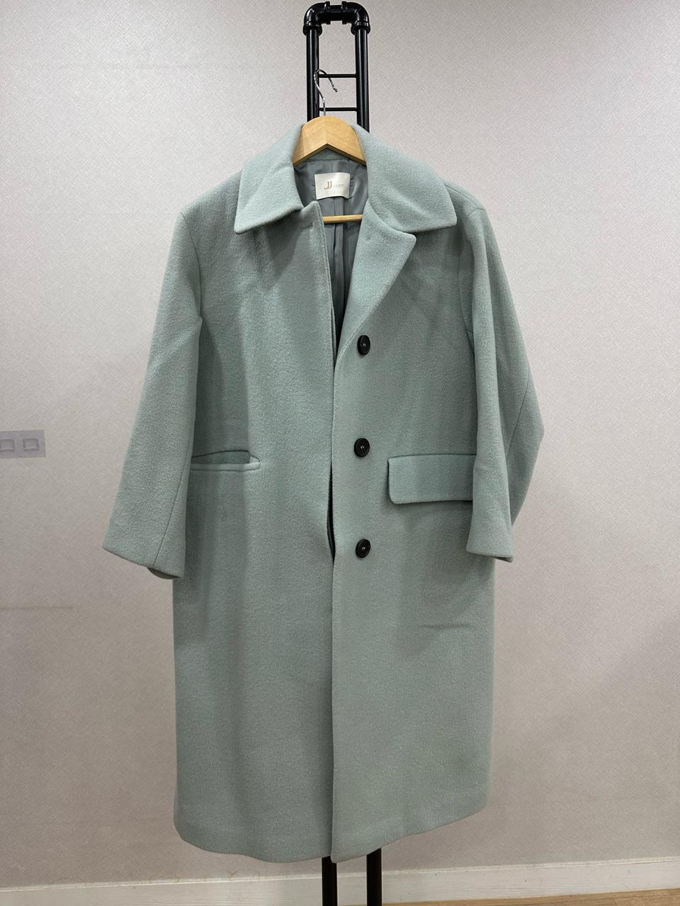 지고트 민트 롱코트