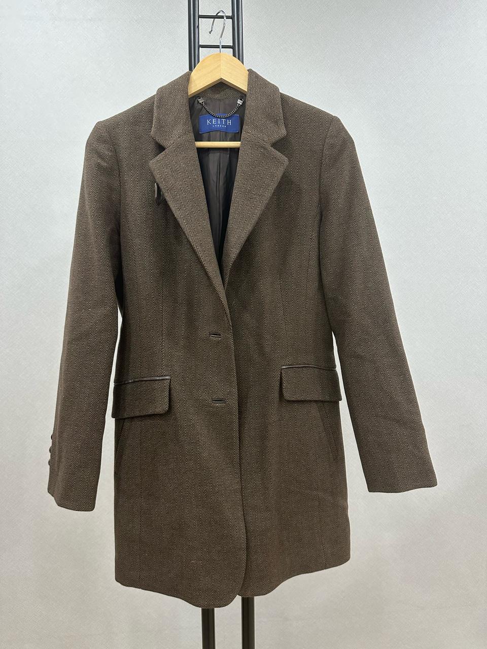 키이스 카키 반코트