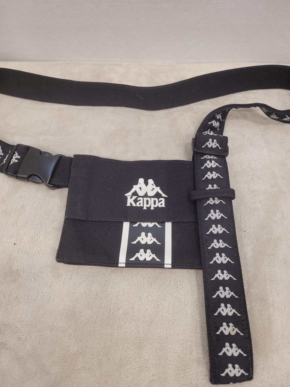 카파 블랙 웨이스트힙색 가방 크로스백