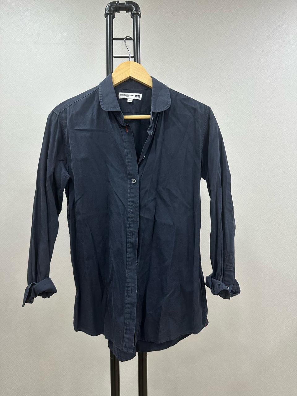 유니클로 네이비 셔츠