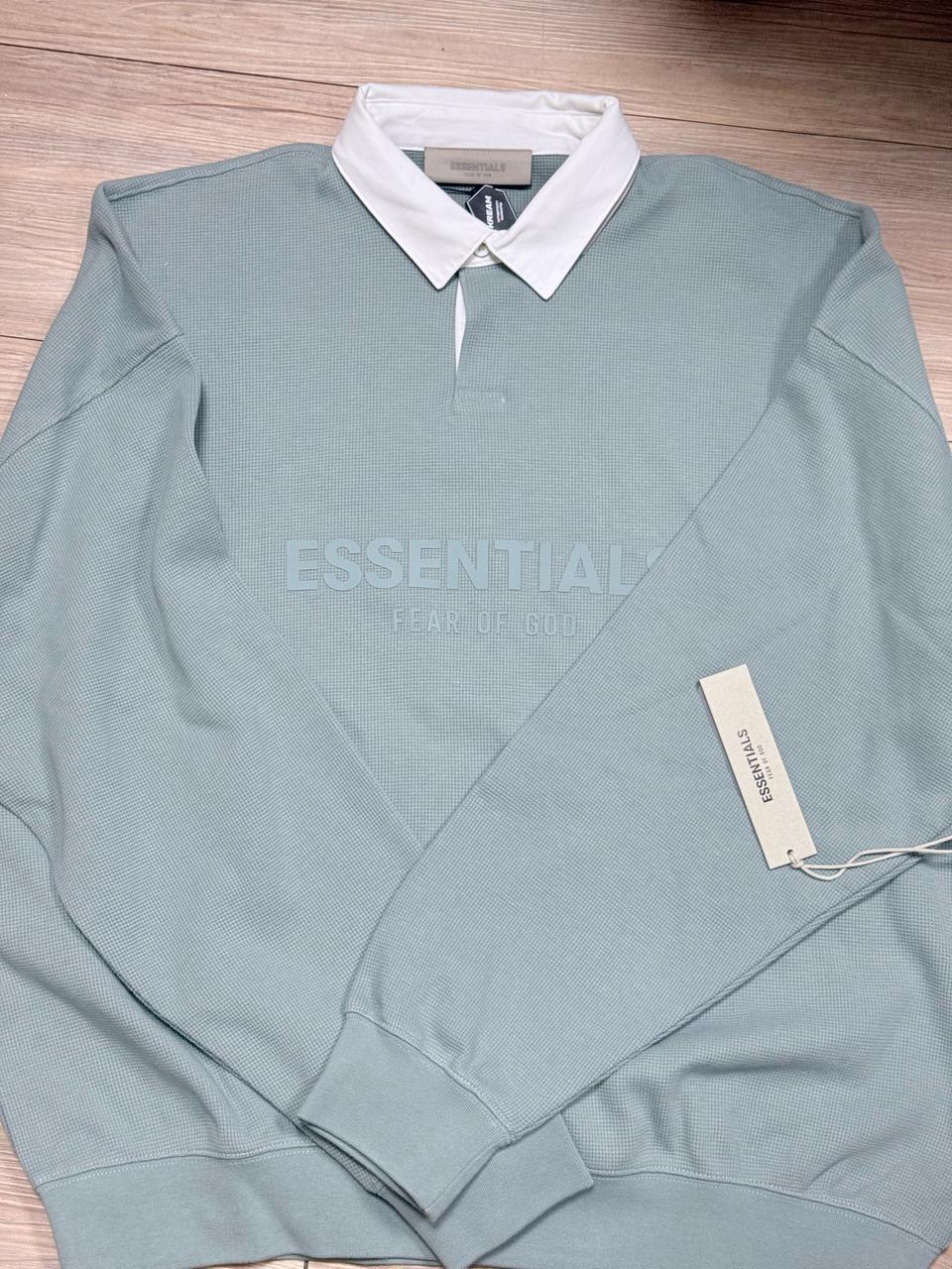 에센셜 와플 헨리 럭비 사카모어 m사이즈