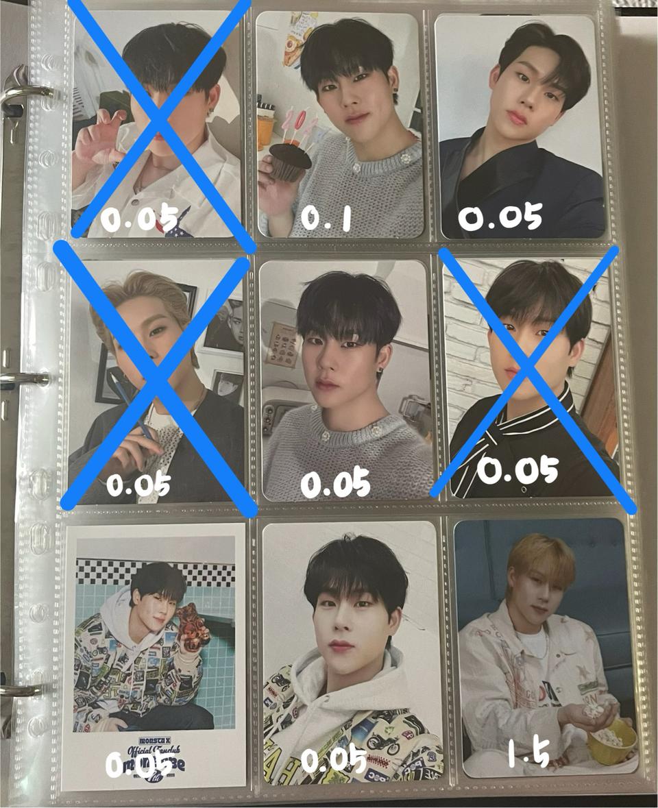 몬스타엑스 몬엑 포카 양도