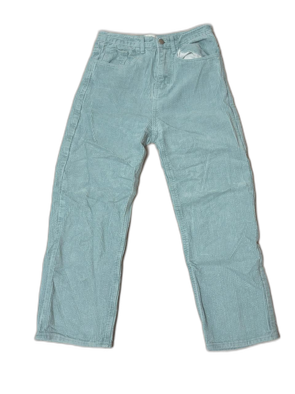 코듀로이 민트 바지