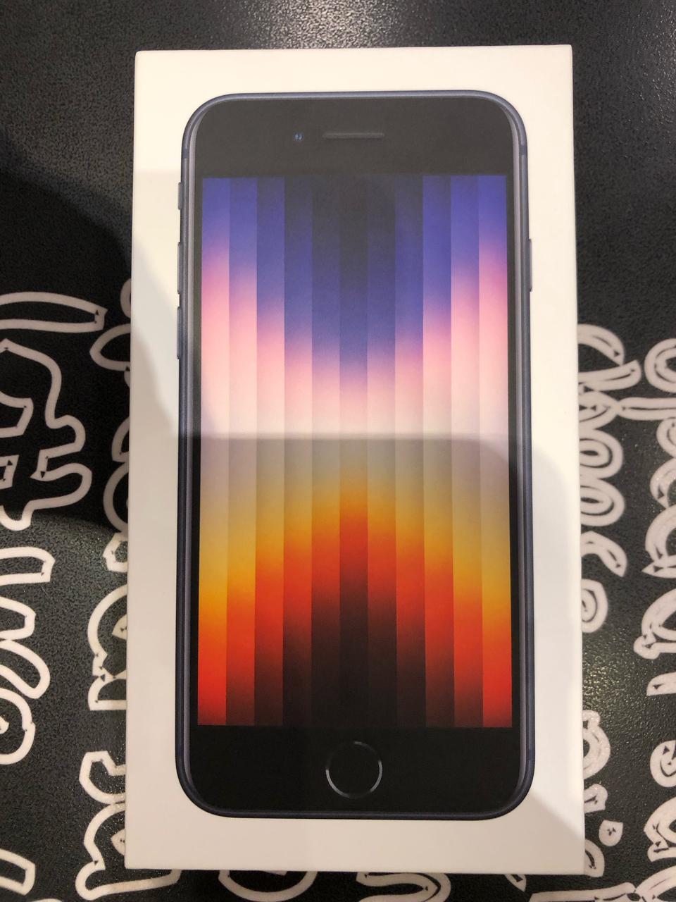 Apple iPhone SE(3세대) 256 GB 미드나이트 미개봉 국