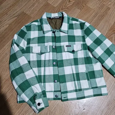 팜엔젤스 백로고 트러커 자켓