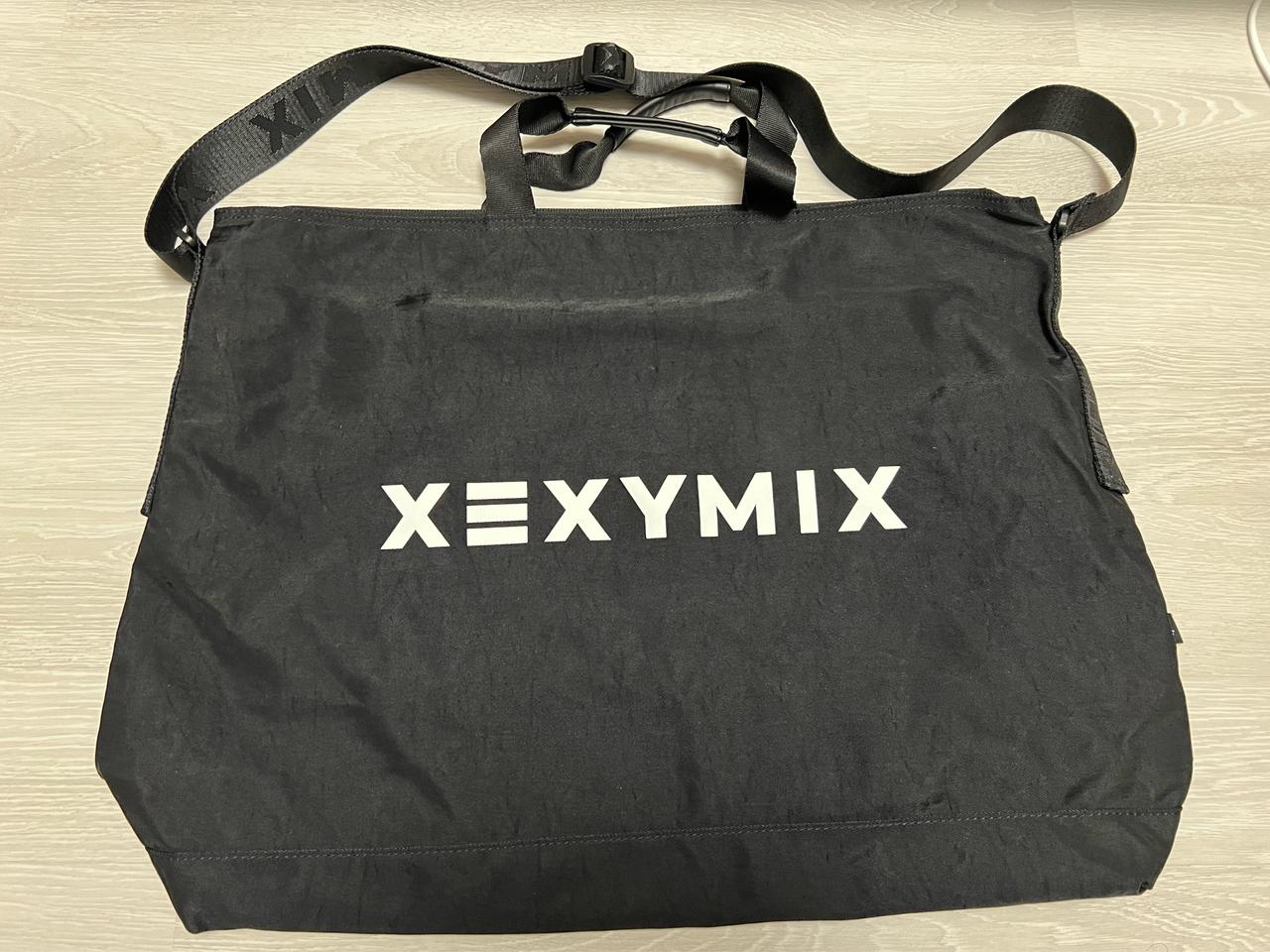 XEXYMIX 투웨이 빅크로스백 블랙