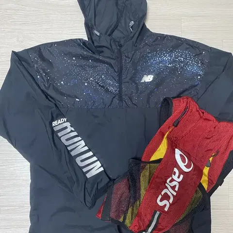 아식스 런닝 배낭