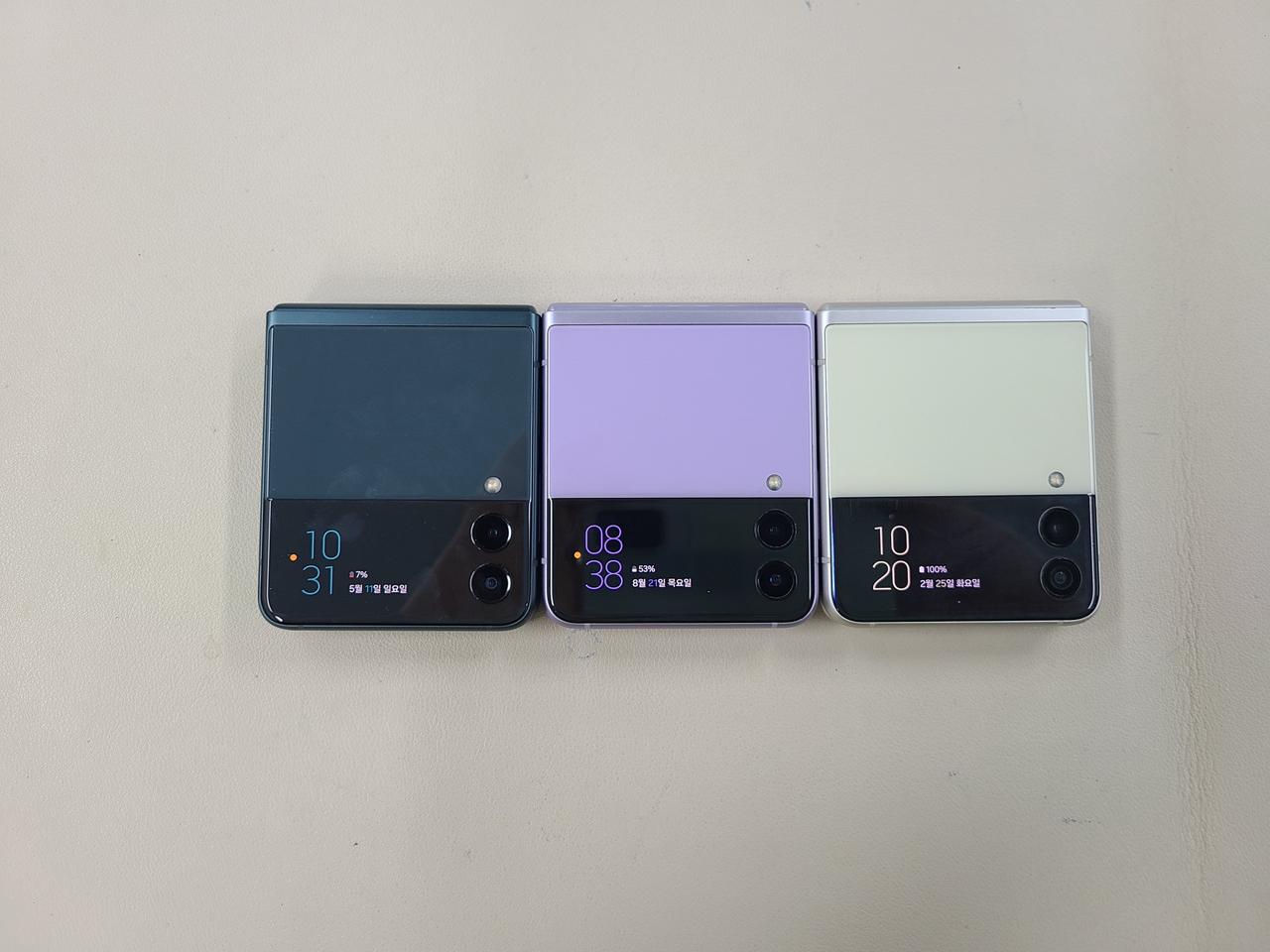 갤럭시플립3 256G  무잔상  상태굿 ^^