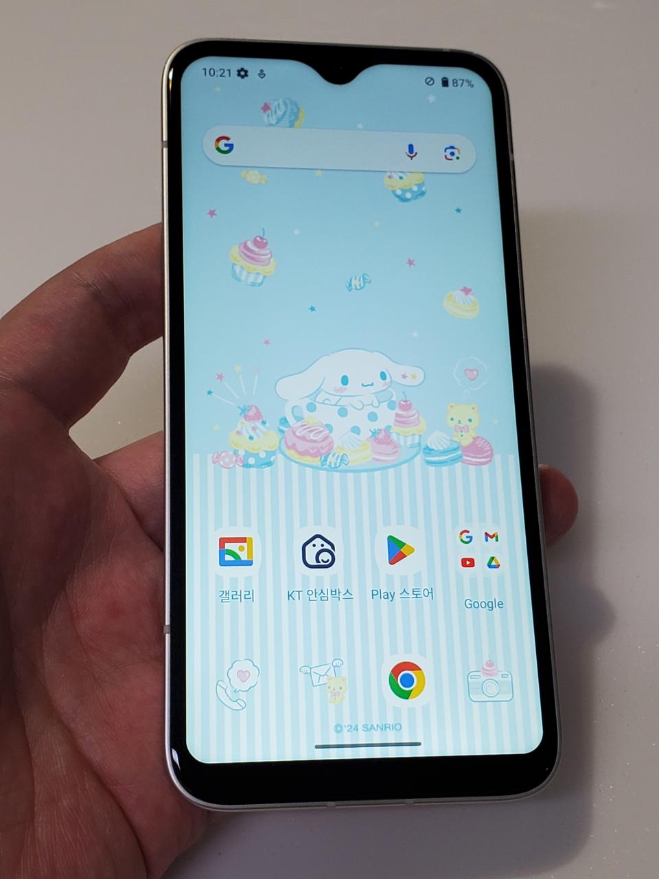 마이브 시나모롤 키즈폰 7만 정상해지