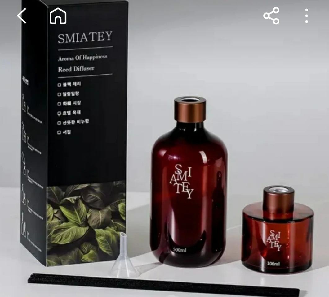 스미어티 호텔 디퓨져 구성품 100ml +250ml +스틱세트