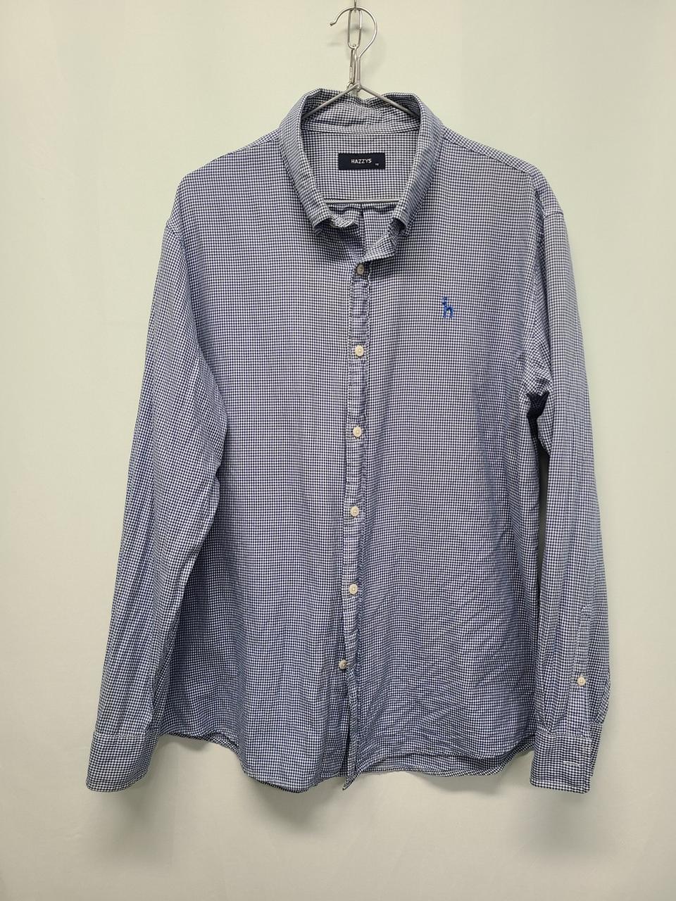 헤지스 체크 긴팔 셔츠 110