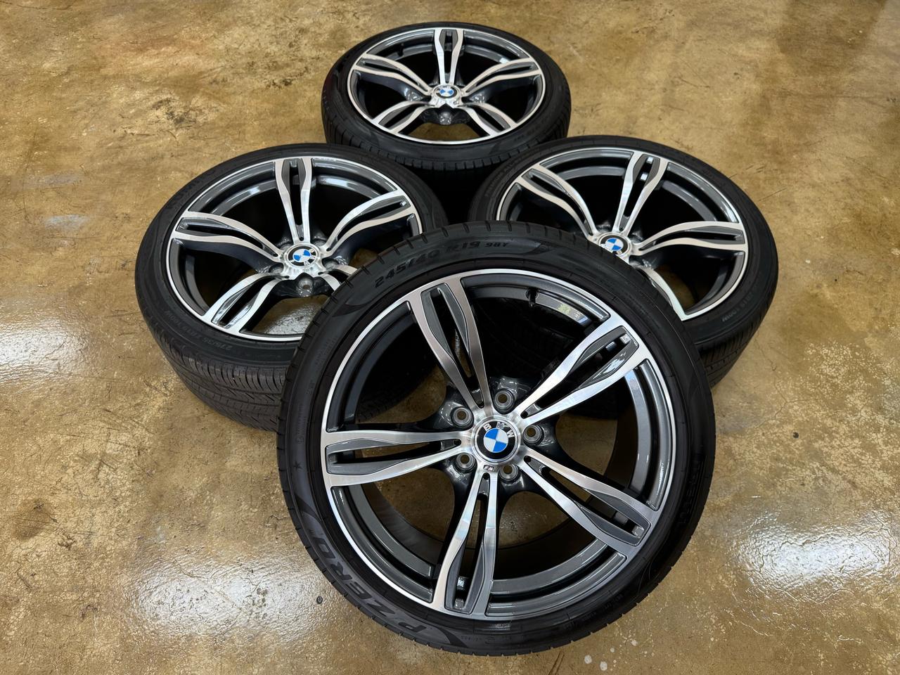 BMW m5 스타일 19인치 휠타이어 팝니다