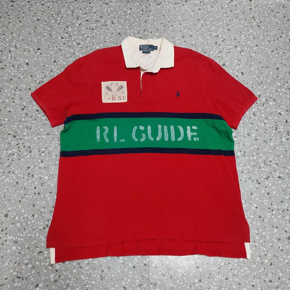 폴로 RL가이드 PK셔츠 XXL/카라티/폴로티/카약/카누/래프팅/반팔티